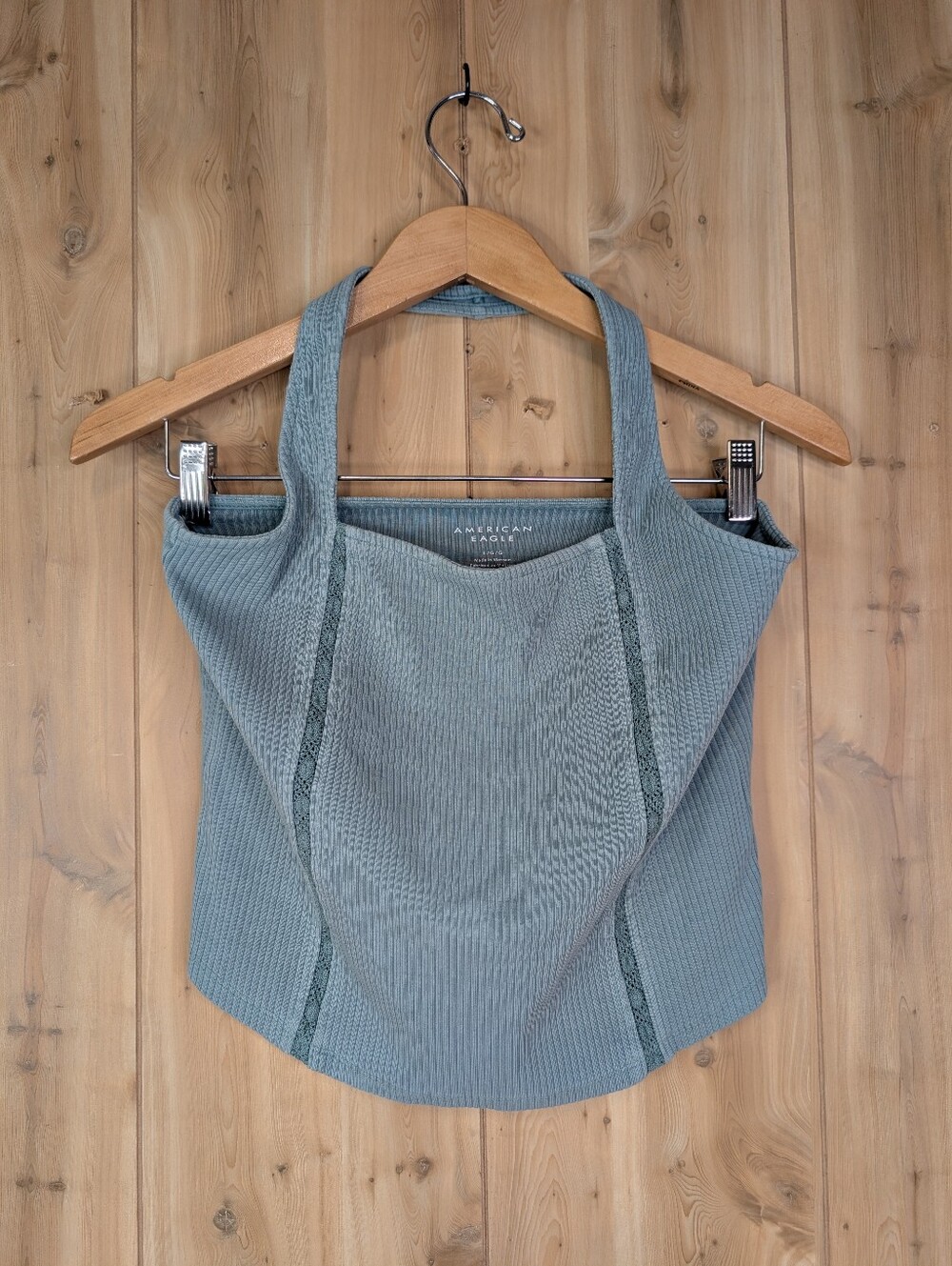American Eagle Halter Crop Top